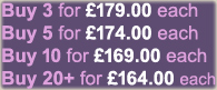 Bulk quantity pricing on this product